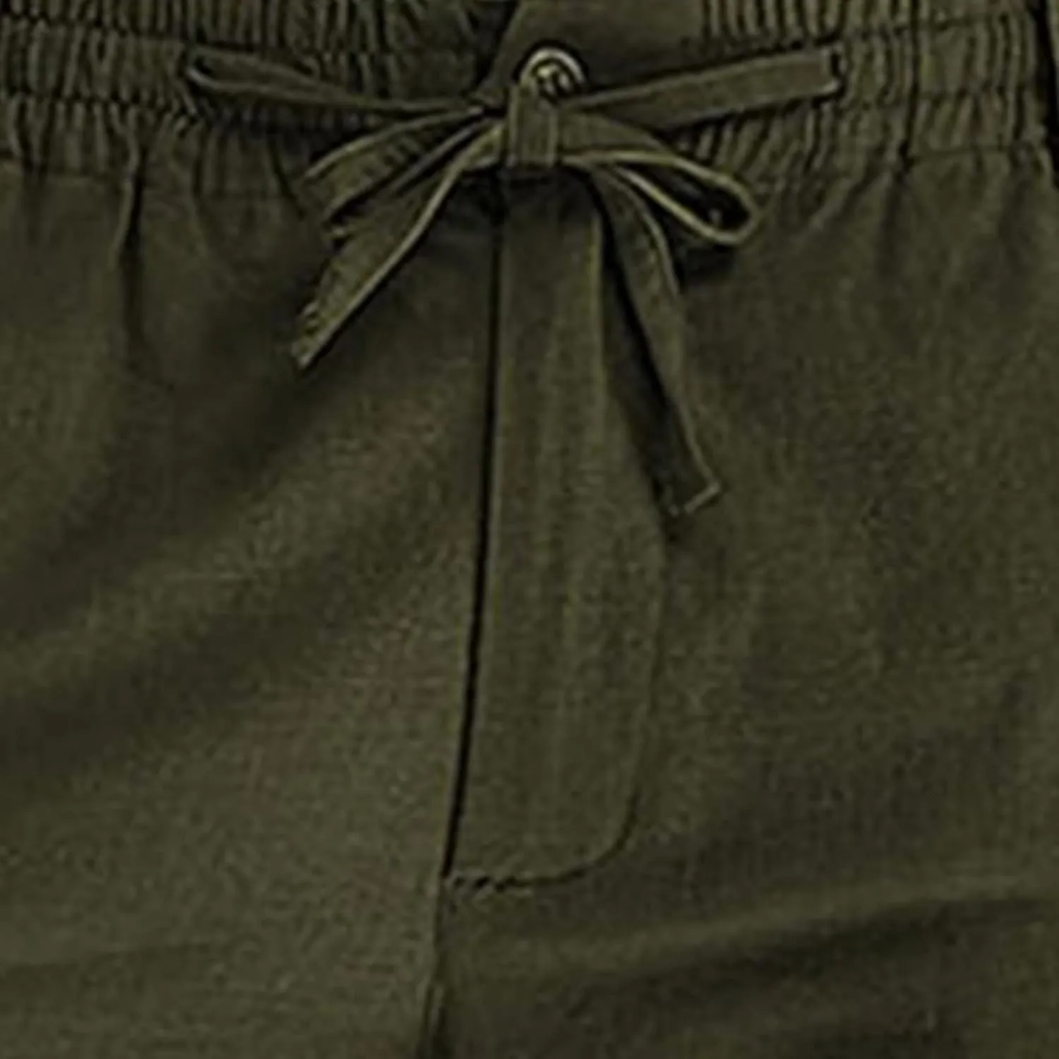 Mens Linen Pants Casual Loose Fit Straight Leg Trousers Lightweight Comfy Pants with Pockets Relaxed Work Suit Pants
