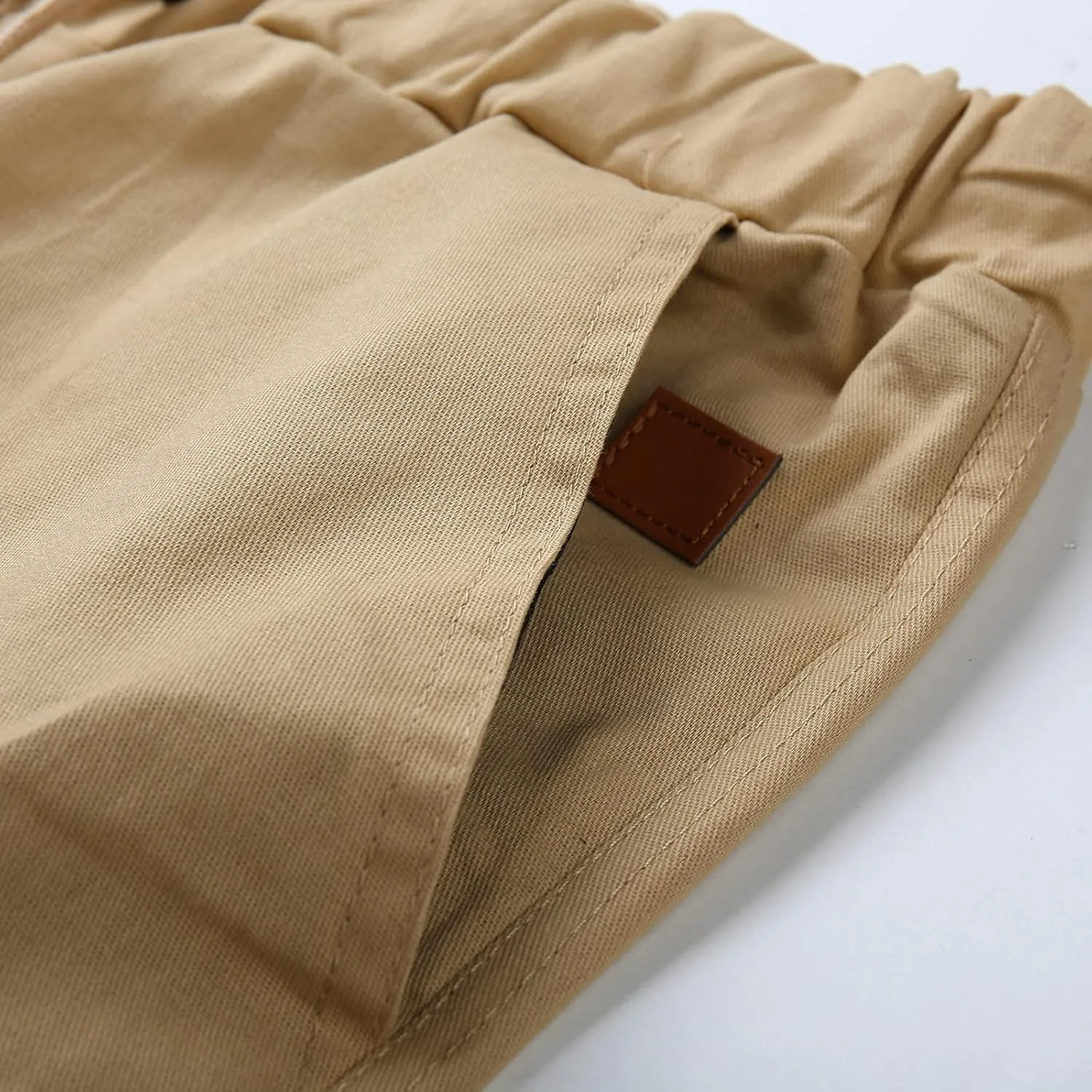 MenS Pants Casual Cotton Cargo Pants for Men Legging Joggers Athletic Pants Stitching Line Outdoor Hiking Trousers