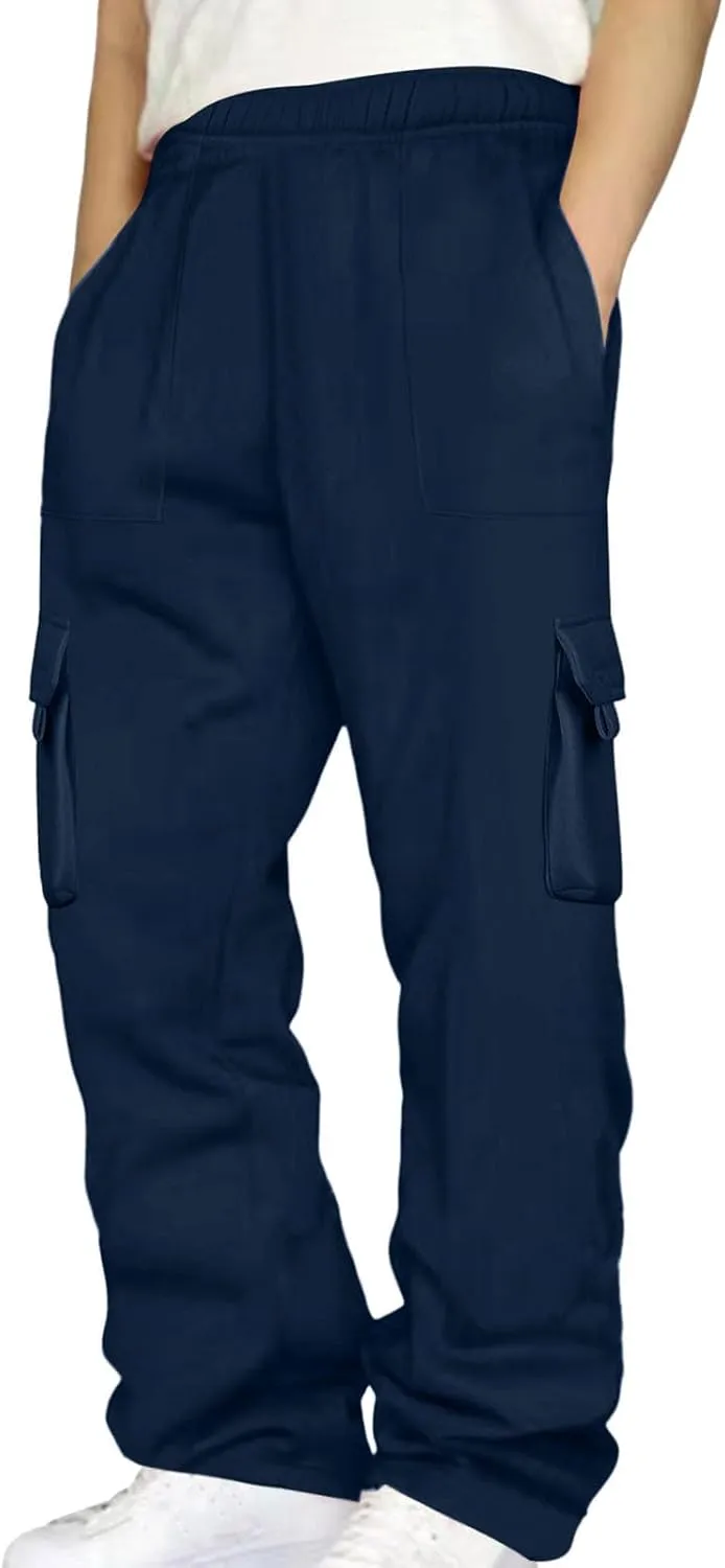 Men's Slim Fit Chino Pants Men's Pants Chain Men's Heavyweight Fleece Cargo Pantsmen's Military Cargo Tactical Pants