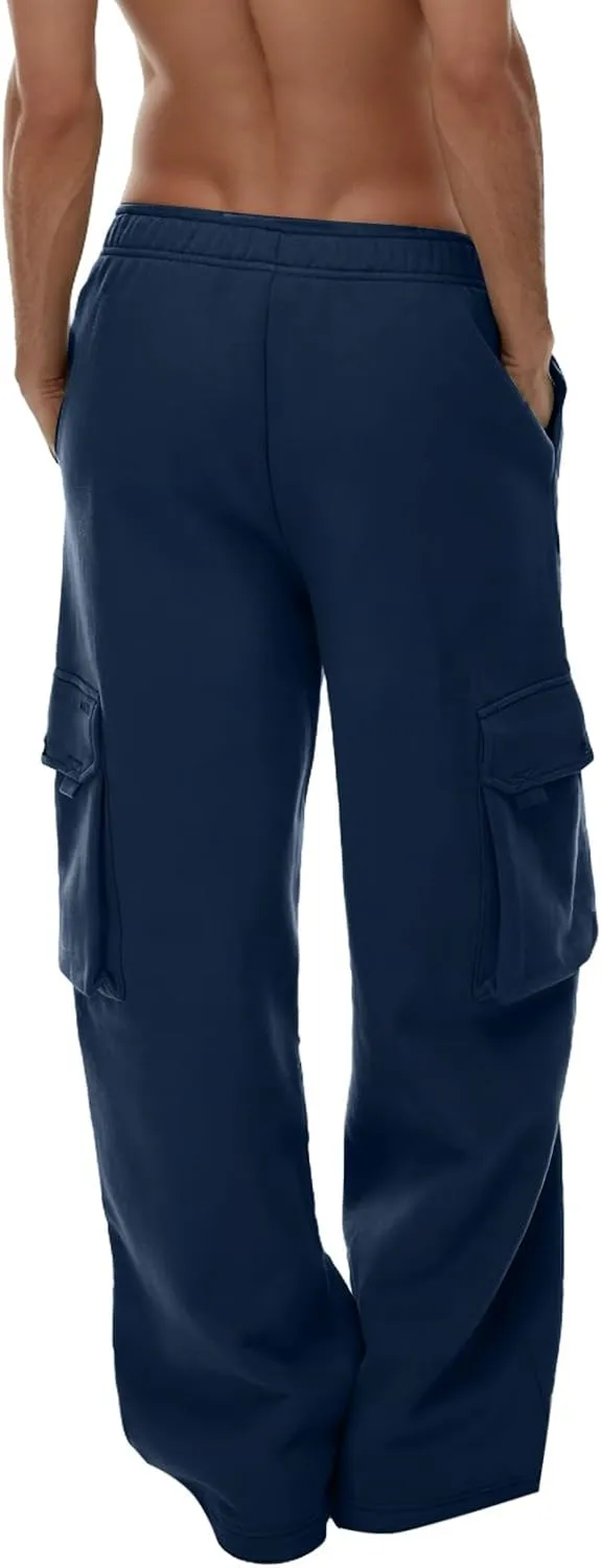 Men's Slim Fit Chino Pants Men's Pants Chain Men's Heavyweight Fleece Cargo Pantsmen's Military Cargo Tactical Pants