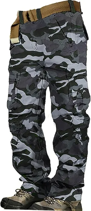 MIDOO Work Pant for Men Slim Fit Waterproof Baggy Sweat Pant Lightweight Hiking Work Pant Relaxed Fit Straight Leg Tousers