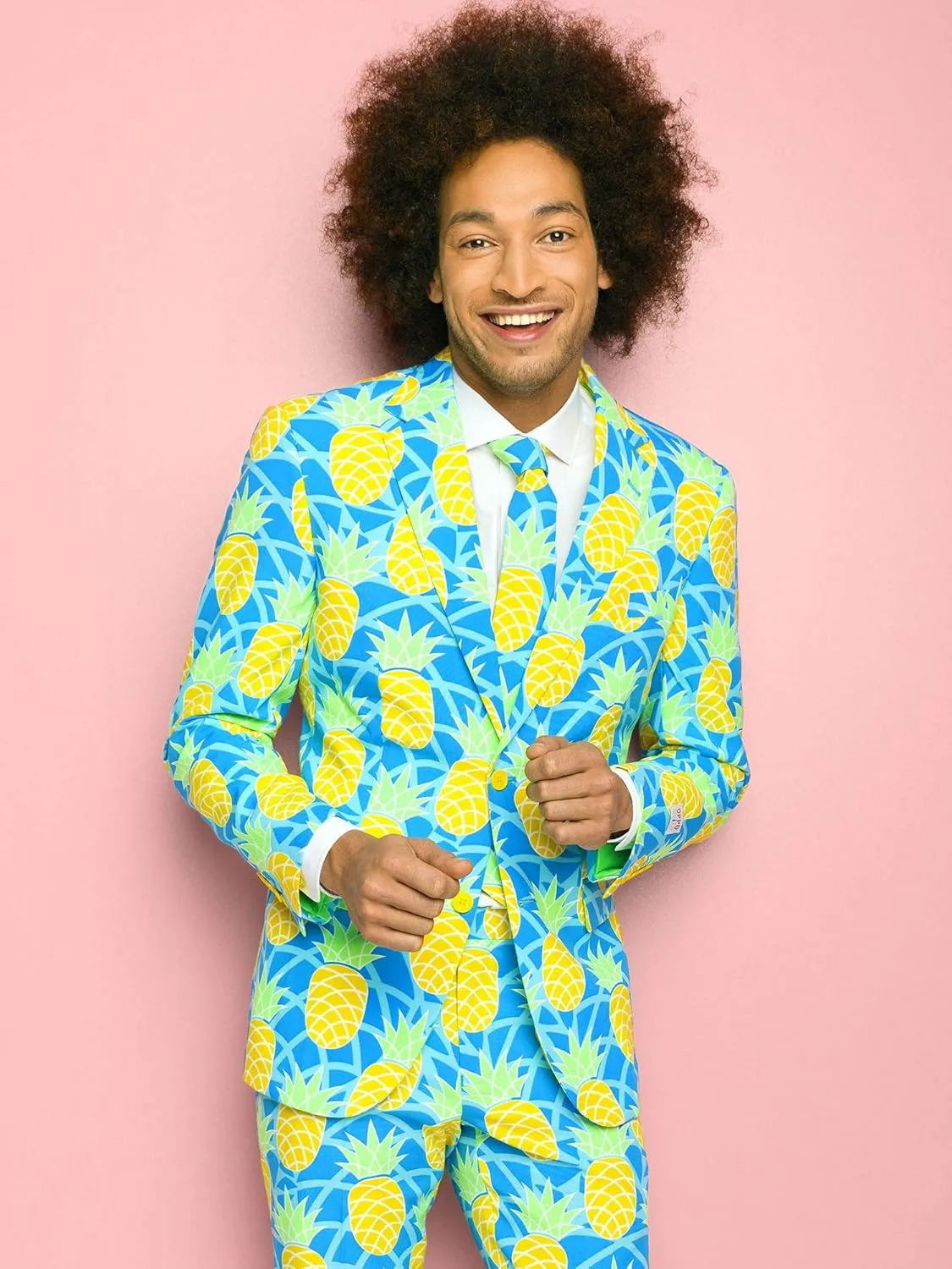 Opposuits Men's Funny Costume Party Suit - Comes with Jacket - Pants and Tie