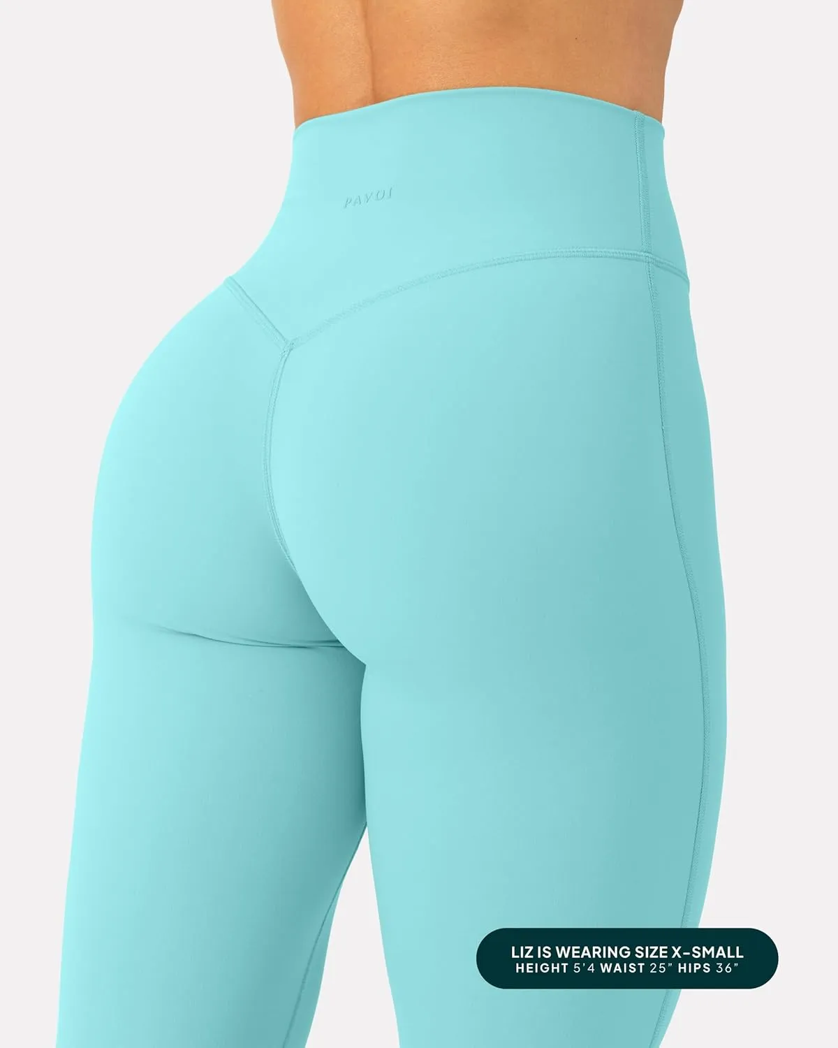 PAVOI ACTIVE Buttery Soft Workout Leggings for Women - High Waisted No Front Seam Gym Leggings Yoga Pants - FlexFlow