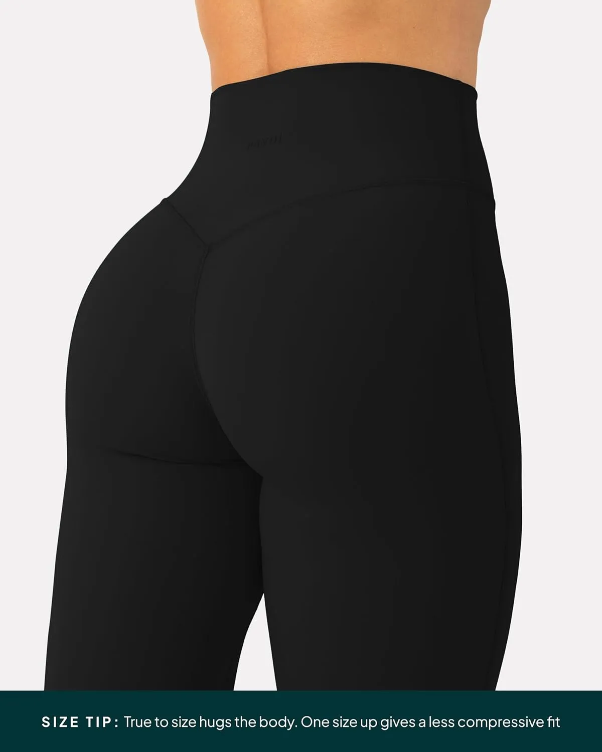 PAVOI ACTIVE Buttery Soft Workout Leggings for Women - High Waisted No Front Seam Gym Leggings Yoga Pants - FlexFlow
