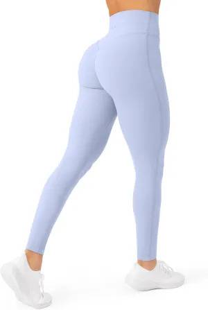 PAVOI ACTIVE Buttery Soft Workout Leggings for Women - High Waisted No Front Seam Gym Leggings Yoga Pants - FlexFlow