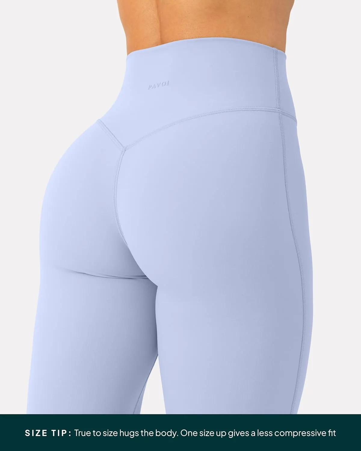 PAVOI ACTIVE Buttery Soft Workout Leggings for Women - High Waisted No Front Seam Gym Leggings Yoga Pants - FlexFlow