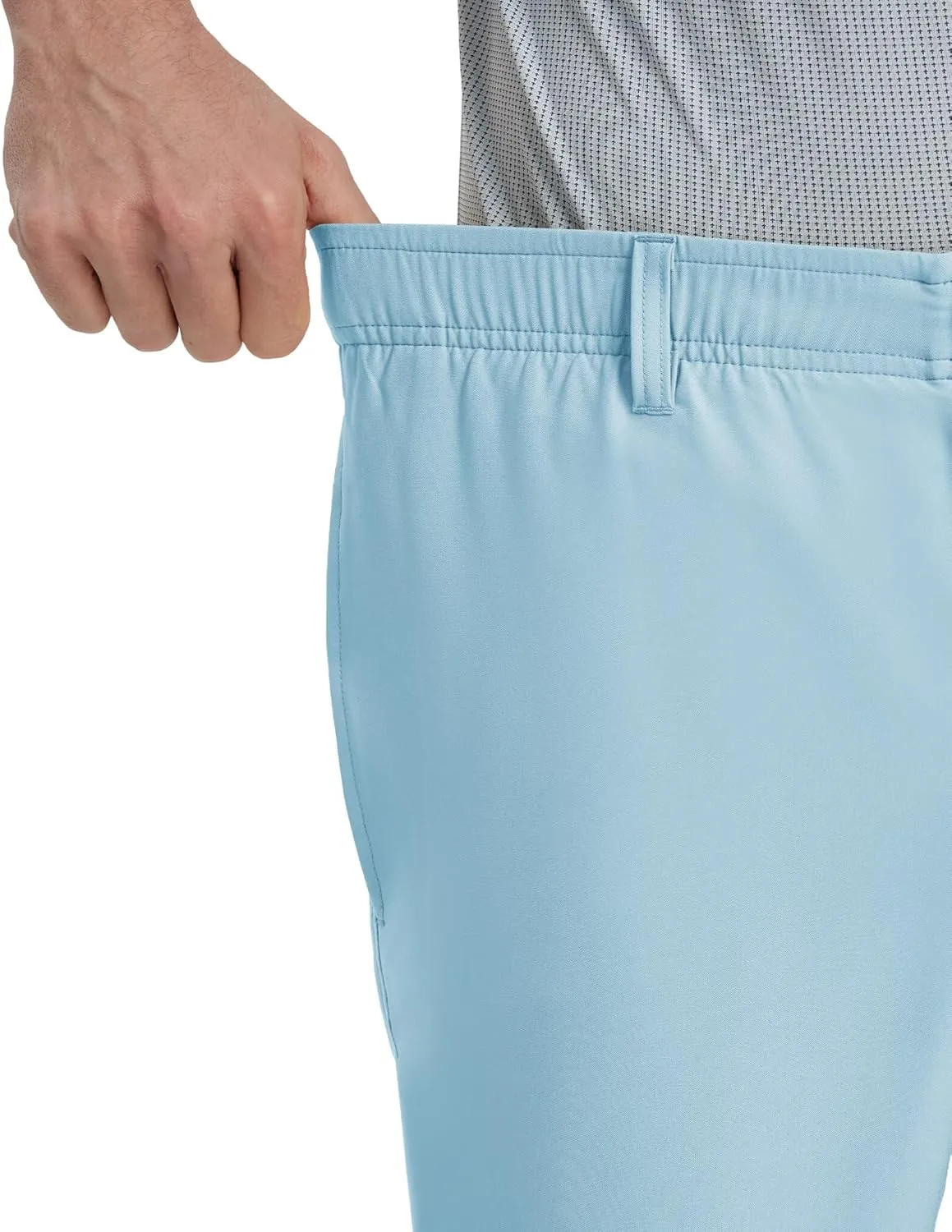 Rouen Golf Pants Men Lightweight Quick Dry - 30"/32"/34" Stretch Water-Resistant Casual Flat Front Mens Dress Pants Pockets