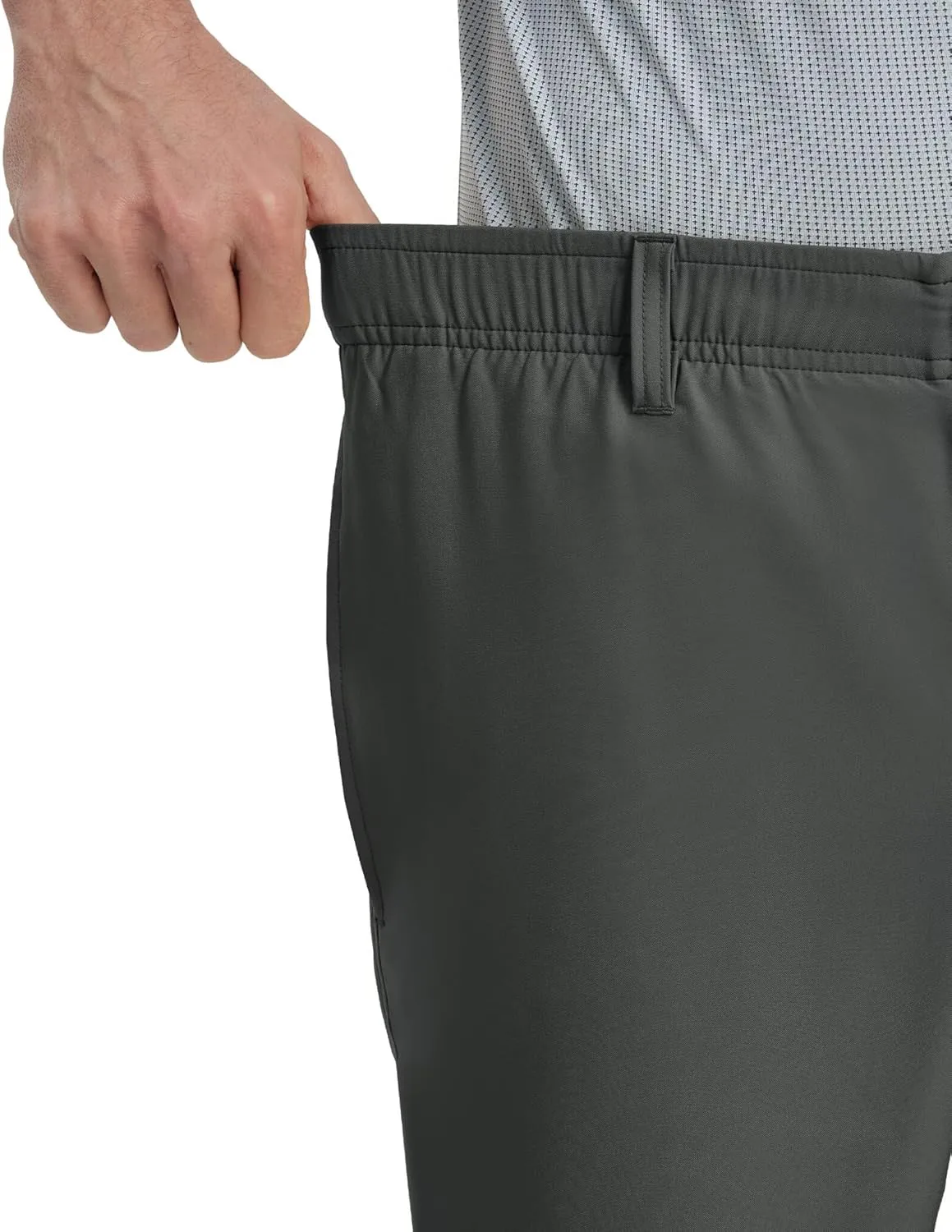 Rouen Golf Pants Men Lightweight Quick Dry - 30"/32"/34" Stretch Water-Resistant Casual Flat Front Mens Dress Pants Pockets
