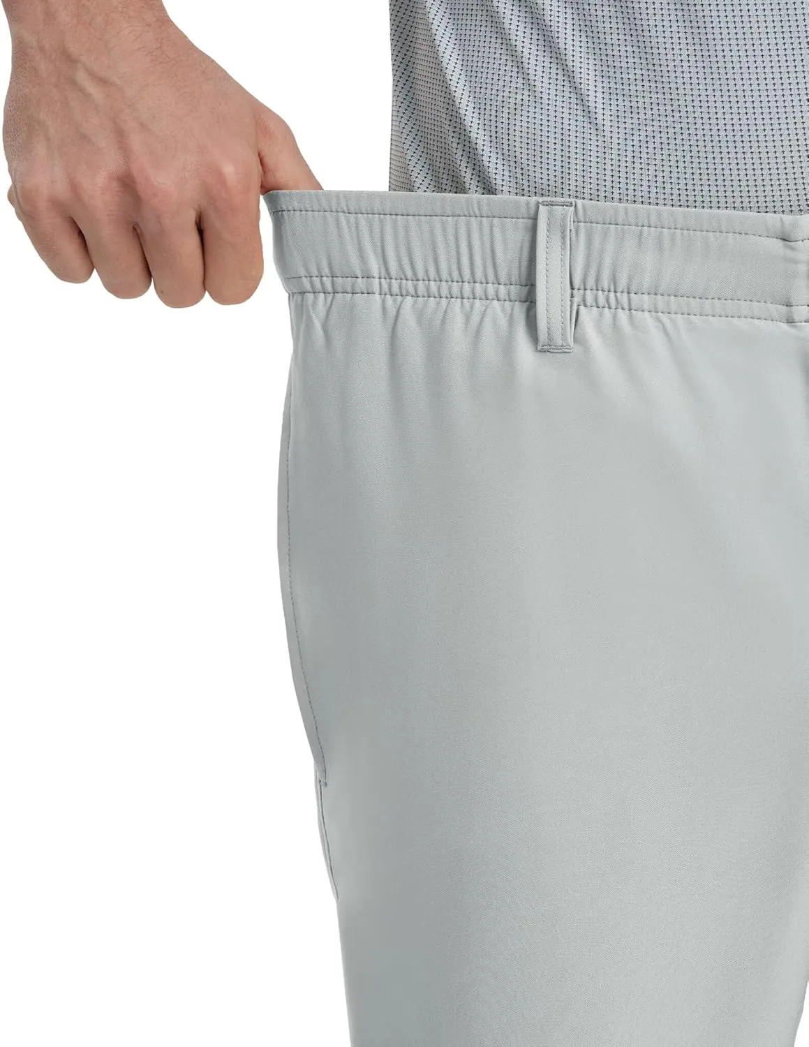 Rouen Golf Pants Men Lightweight Quick Dry - 30"/32"/34" Stretch Water-Resistant Casual Flat Front Mens Dress Pants Pockets