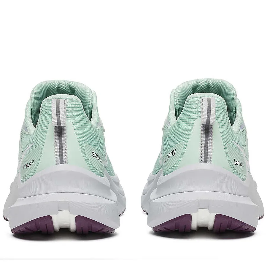 Saucony Women's Tempus 2 Running Shoes Jade / Eggplant