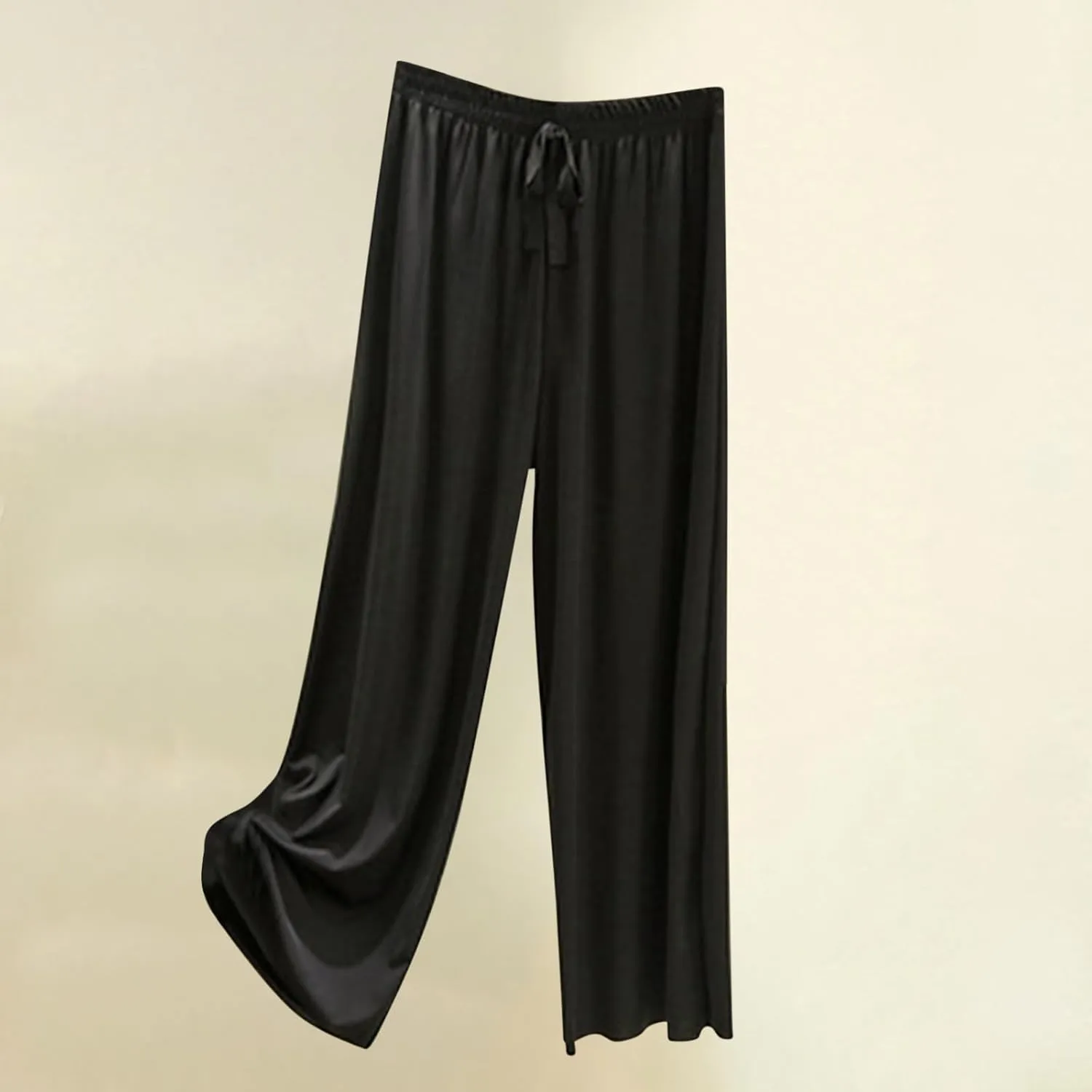 Summer Baggy Long Pants for Women Relaxed Fit Wide Leg Lounge Trousers Casual Elastic Waist Sweatpants for Teen Girls