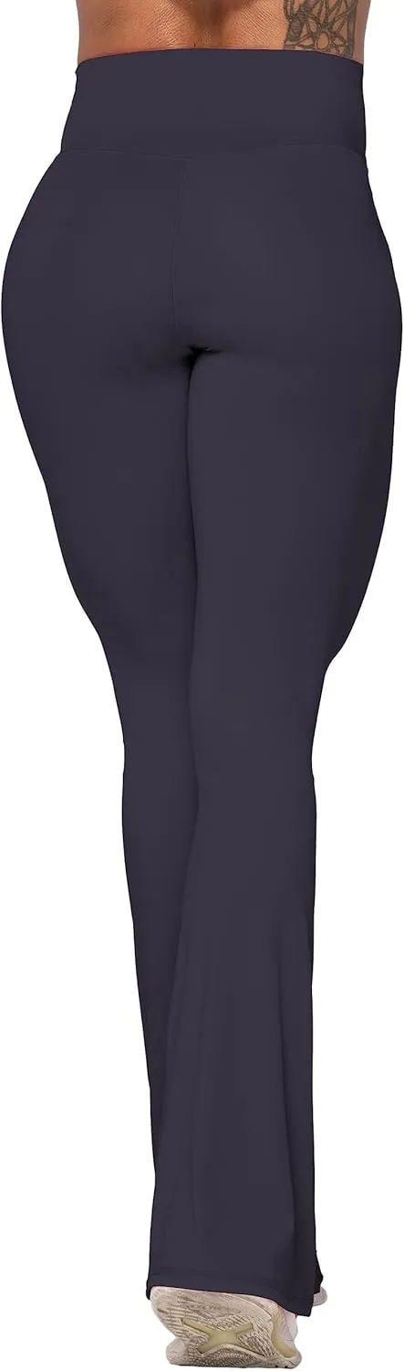 Sunzel Flare Leggings, Crossover Yoga Pants with Tummy Control, High-Waisted and Wide Leg