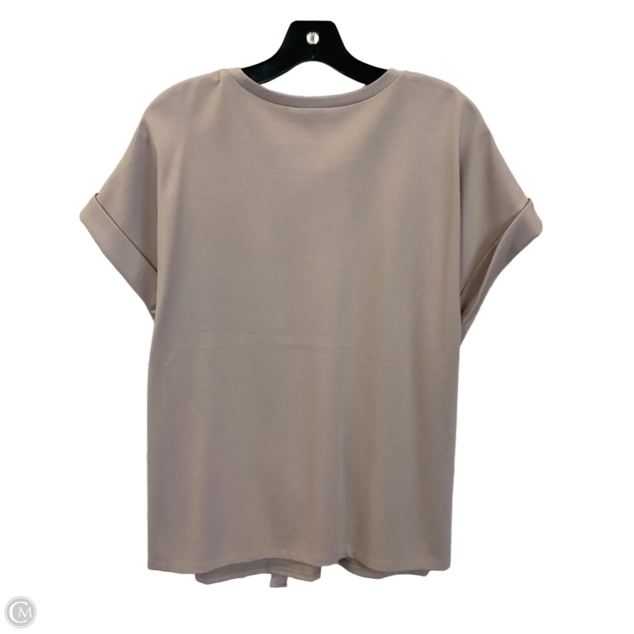 Top Short Sleeve By Express In Purple, Size: M