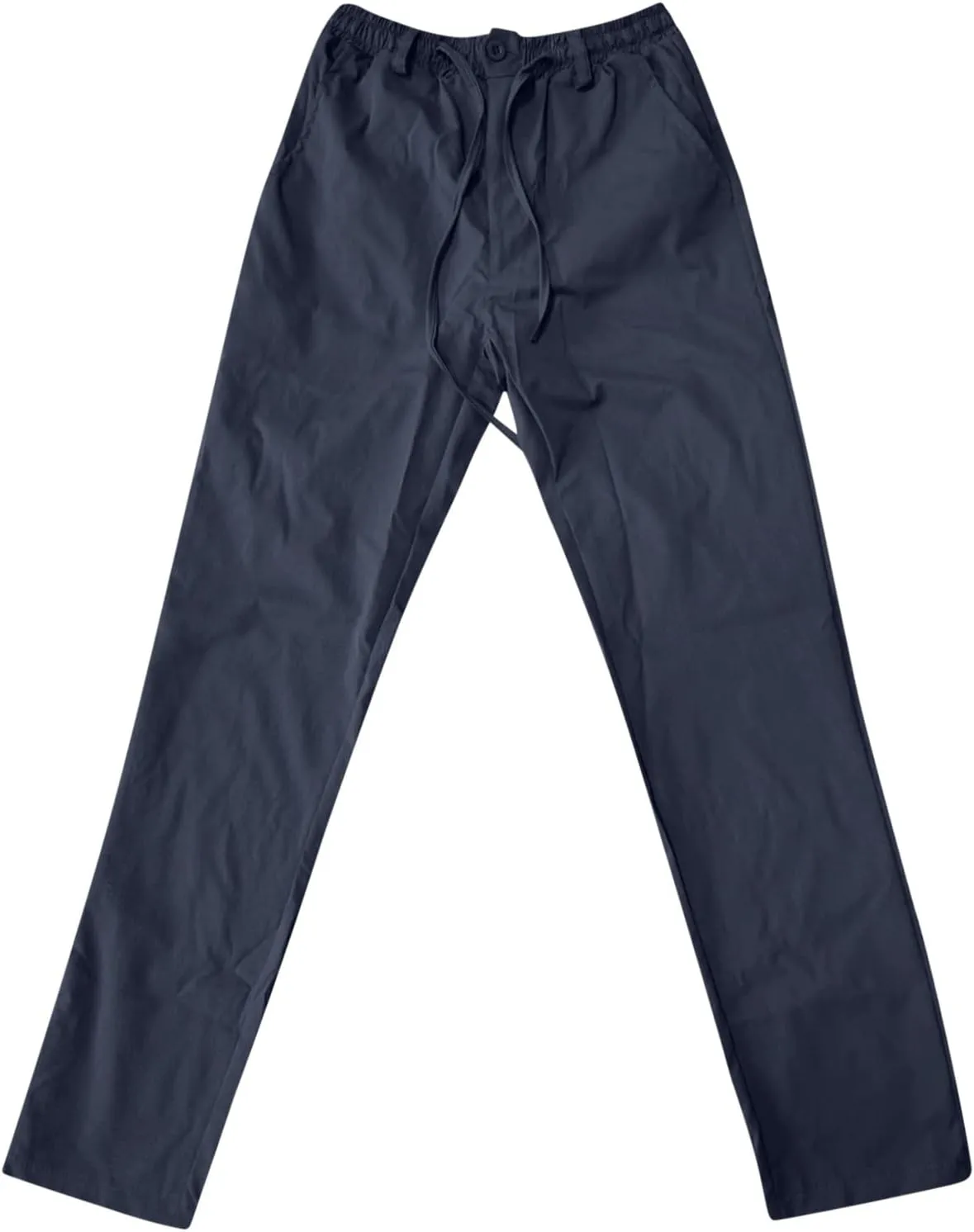 Vickyleb Men's Hiking Pants Relaxed Fit Lightweight Quick Dry Stretch Joggers Running Workout Casual Drawstring Trousers