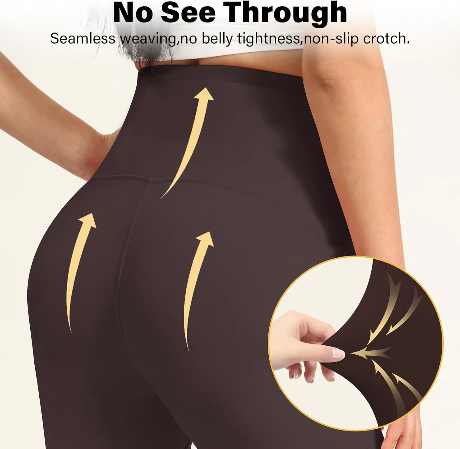 Women's Flare Yoga Pants - Crossover High Waisted Bootcut Leggings Bell Bottom Jazz Dress Pants Workout Gym Leggings