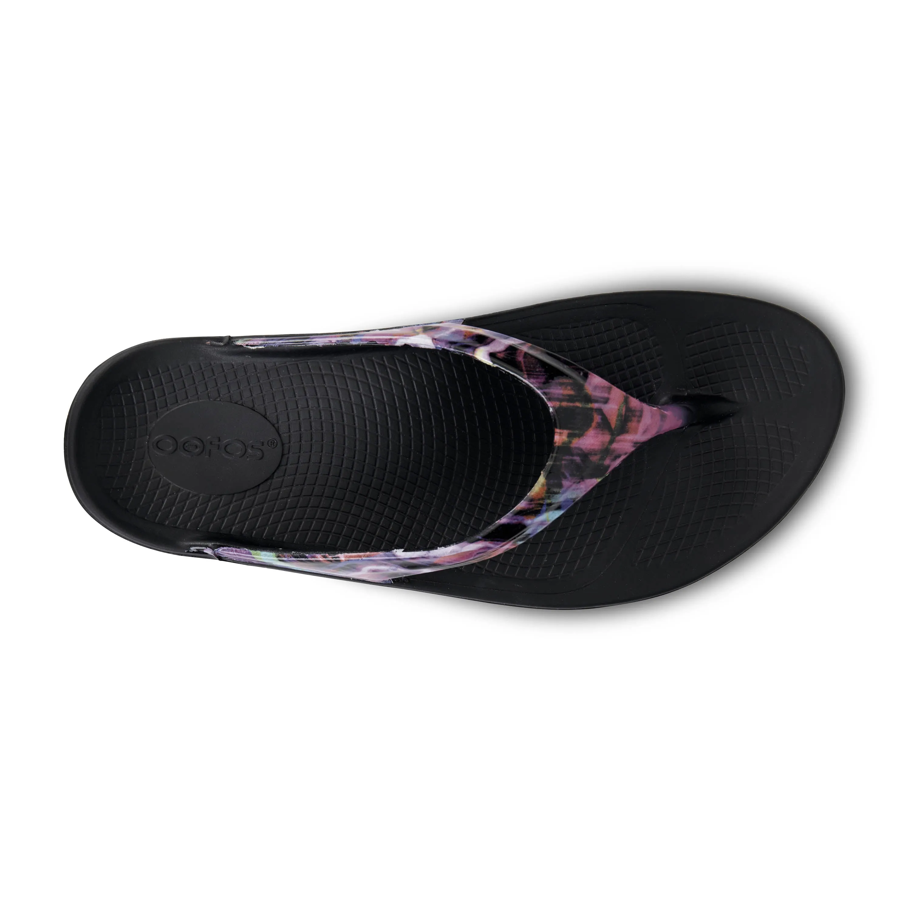 Women's Oofos OOlala Limited Sandal Color: Neon Rose