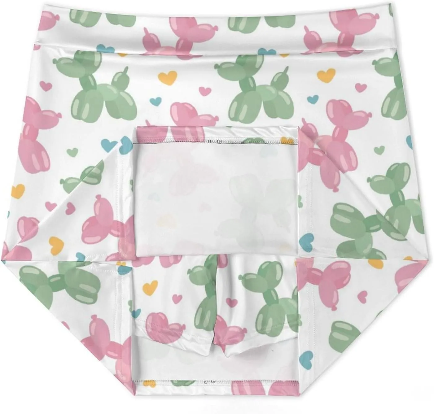 Women's Tennis Skirt Anti-Peek Workout Skorts with Built-in Shorts Pocket for Gym Golf Running
