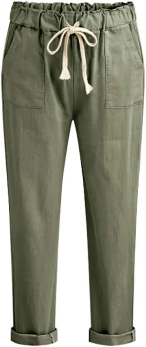 Women's Trousers New Women's Harem Pants Breathable Thin Section Casual Pencil Pants Simple Trousers Women's M-6XL Size
