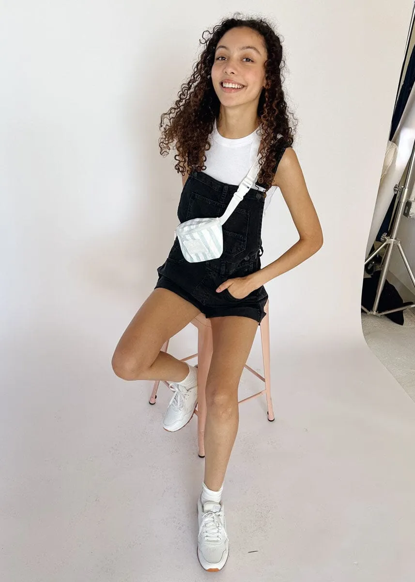 Ziggy Shortalls - Mineral Black