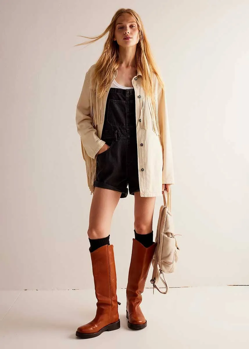 Ziggy Shortalls - Mineral Black